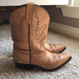 Girls cowgirl boots size 2